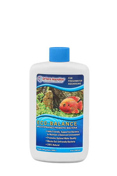 Dr. Tim's Aquatics Eco-Balance Probiotic Bacteria for Freshwater Aquarium 8 fl. oz