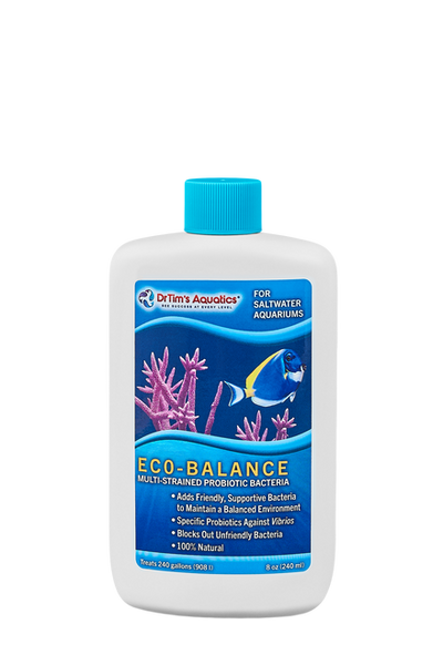 Dr. Tim’s Aquatics Eco - Balance Probiotic Bacteria for Saltwater Aquarium 8 fl. oz