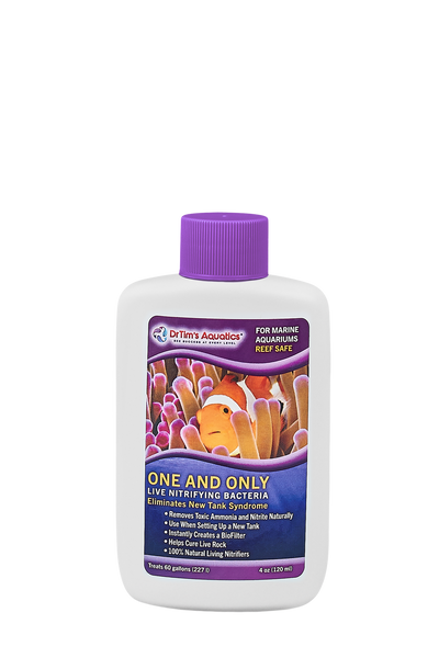 Dr. Tim's Aquatics One & Only Live Nitrifying Bacteria for Reef Aquarium 4 fl. oz