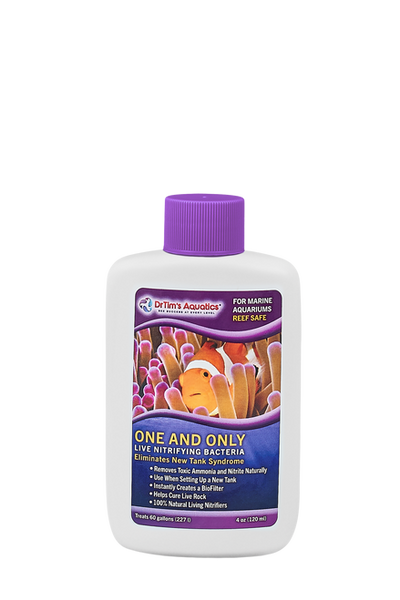 Dr. Tim’s Aquatics One & Only Live Nitrifying Bacteria for Reef Aquarium 4 fl. oz