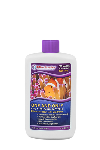 Dr. Tim's Aquatics One & Only Live Nitrifying Bacteria for Reef Aquarium 8 fl. oz