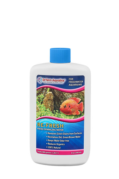 Dr. Tim's Aquatics Re-Fresh Revitalizer for Freshwater Aquarium 8 fl. oz