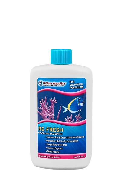 Dr. Tim's Aquatics Re-Fresh Revitalizer for Saltwater Aquarium 8 fl. oz