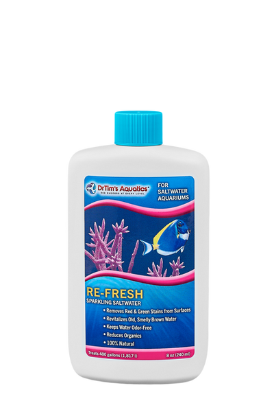 Dr. Tim’s Aquatics Re - Fresh Revitalizer for Saltwater Aquarium 8 fl. oz