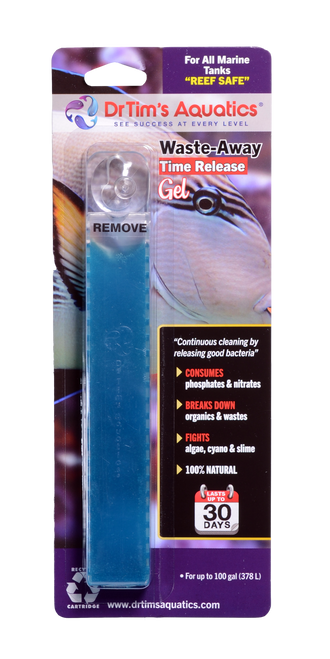 Dr. Tim’s Aquatics Waste - Away Marine Time Release Gel Water Clarifier LG - Aquarium