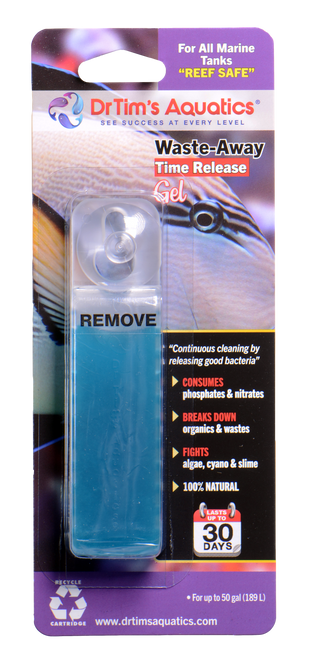 Dr. Tim’s Aquatics Waste - Away Marine Time Release Gel Water Clarifier MD - Aquarium