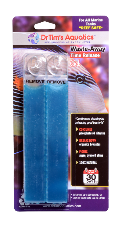 Dr. Tim's Aquatics Waste-Away Marine Time Release Gel Water Clarifier 2pk LG