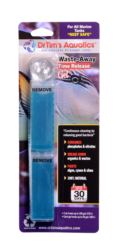 Dr. Tim's Aquatics Waste-Away Marine Time Release Gel Water Clarifier 2pk MD