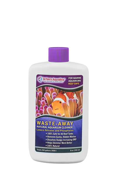 Dr. Tim's Aquatics Waste-Away Natural Aquarium Cleaner for Reef Aquarium 8 fl. oz