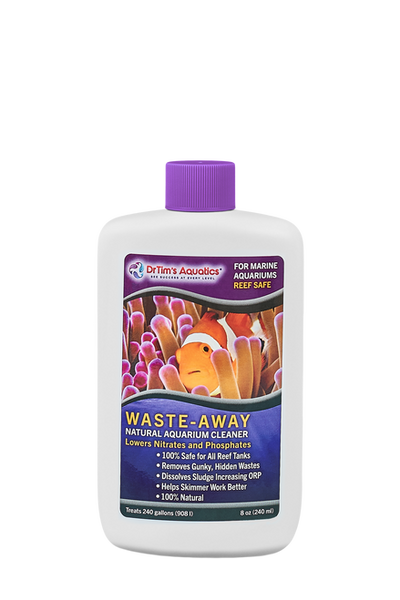 Dr. Tim’s Aquatics Waste - Away Natural Aquarium Cleaner for Reef 8 fl. oz