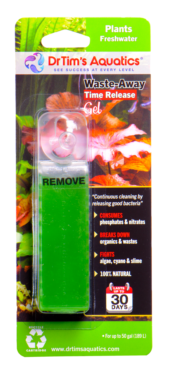 Dr. Tim's Aquatics Waste-Away Time Release Gel for Plant Tanks 50 Gallon Single