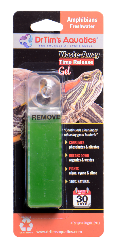 Dr. Tim's Aquatics Waste-Away Time Release Gel for Turtles/Amphibians 50 Gallon Single