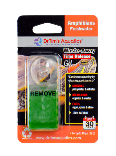 Dr. Tim's Aquatics Waste-Away Time Release Gel for Turtles/Amphibians 10 Gallon Single