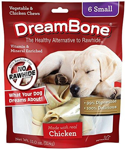 Dreambone Chicken Dog Chew Small 6pck {L - b}923083