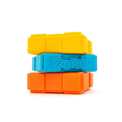 GURU Dog-X-Cube Treat Dispenser Dog Toy Medium 850048425194