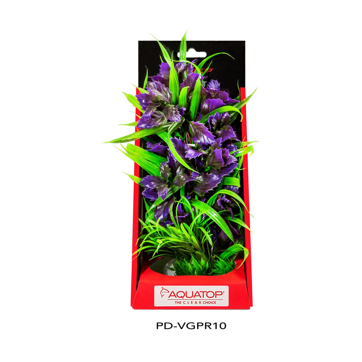 Aquatop Vibrant Garden Plant Purple 10 in 810074880299