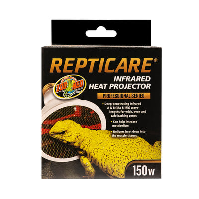 Zoo Med Repticare Infrared Heat Projector Bulb 150 W 097612313154
