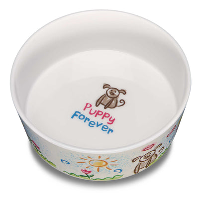 Loving Pets Dolce Moderna Bowl Puppy Forever Small 842982071544