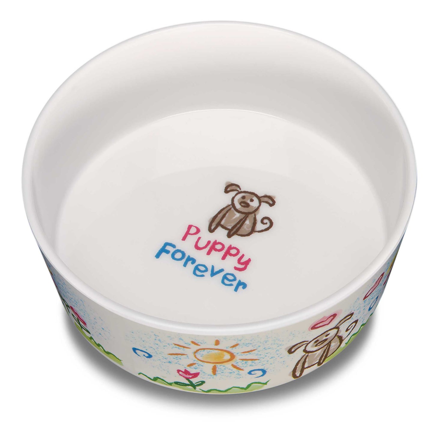 Loving Pets Dolce Moderna Bowl Puppy Forever Large 842982071551