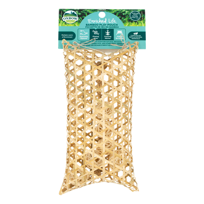 Oxbow Animal Health Enriched Life Small Animal Bamboo Play Pouch 744845968780