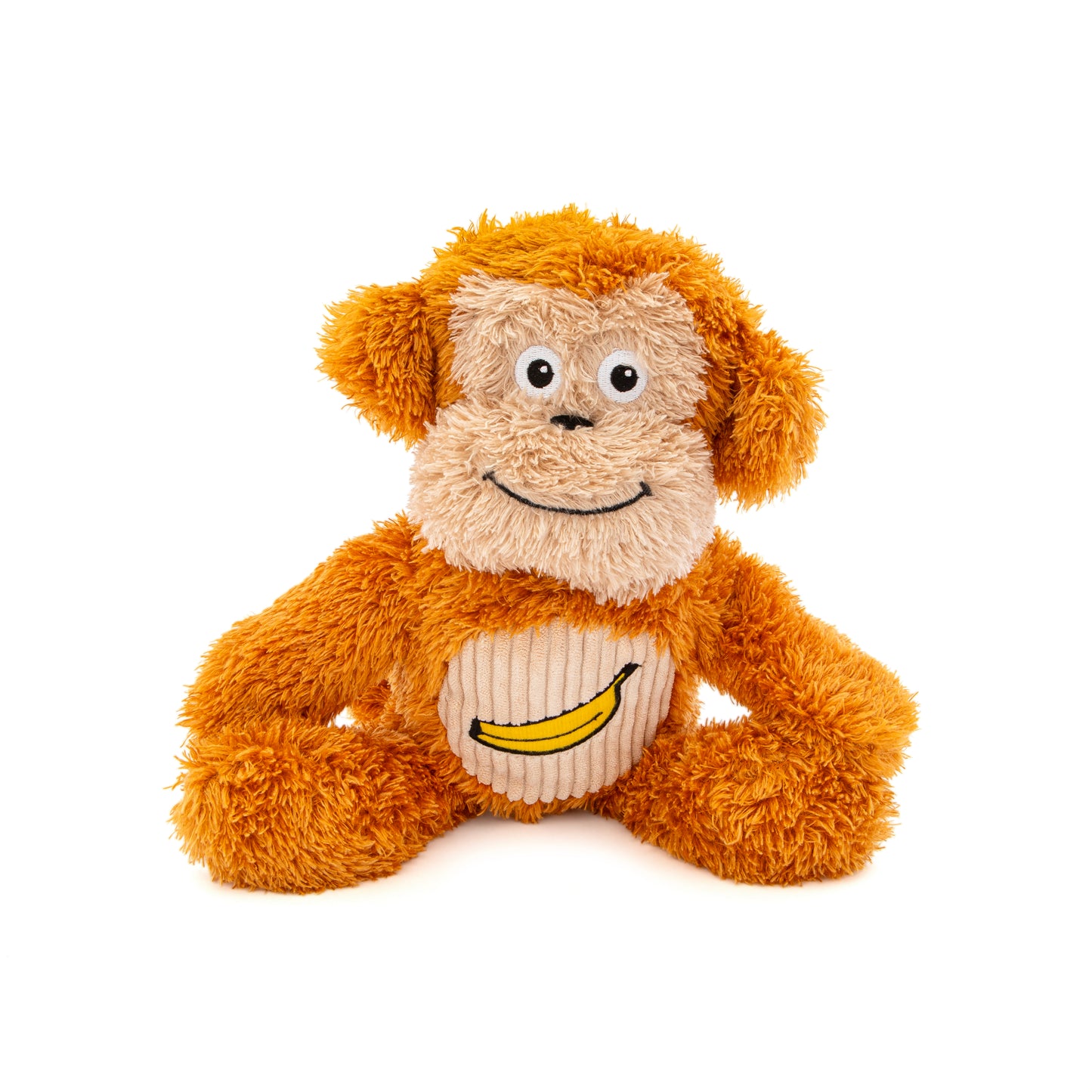 GURU Soft Scents Plush Dog Toy Monkey Medium 850048425439