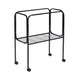 A & E Cages Happy Beaks Cage Stand for 26x14 Cages Black 2ea/2 pk 644472009231