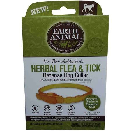 Earth Animal Dog Flea & Tick Collar Large {L+x} 853965006767