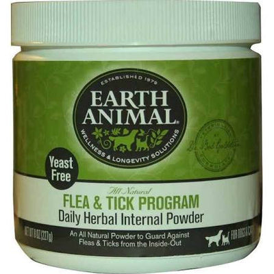 Earth Animal Dog Internal Powder Yeast Fr 8oz {L+xRR} 857253003384