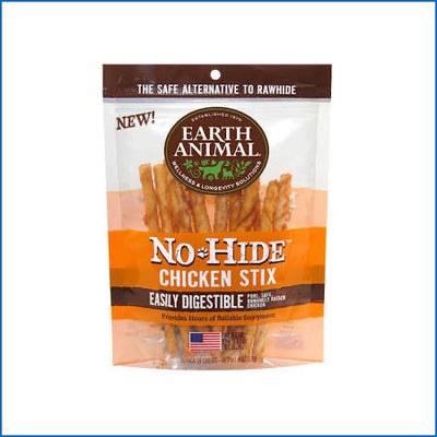 Earth Animal Dog No Hide Chicken Small 10pk {L - x} (DD)