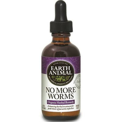 Earth Animal Dog No More Worms 2oz {L + x}