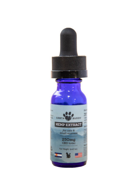 Earth Buddy Whole Hemp Extract Oil 250 mg - 15 ml Dog