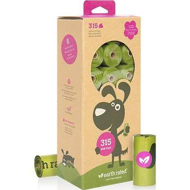Earth Rated Dog Scented Bag 21 Roll 315 Count {L-x} 870856000703