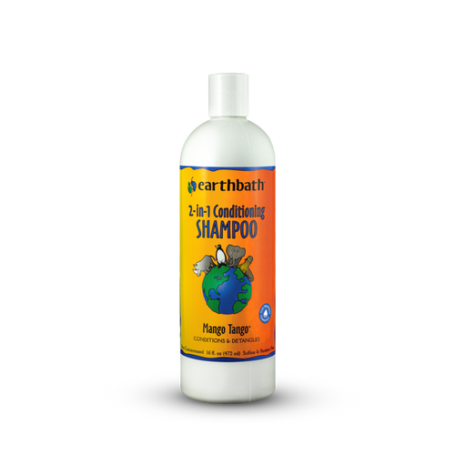 Earthbath 2 - in - 1 Conditioning Shampoo Mango Tango 16oz - Dog