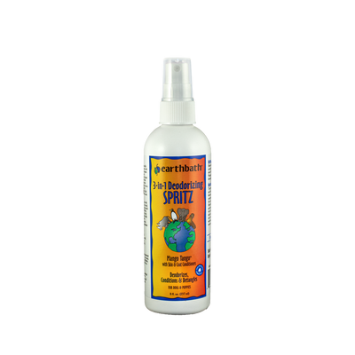 Earthbath 3-IN-1 Deodorizing Spritz for Dogs, Mango Tango 8oz