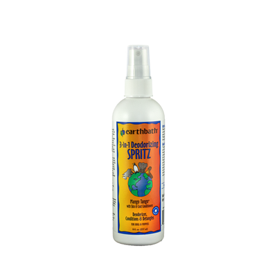 Earthbath 3 - IN - 1 Deodorizing Spritz for Dogs Mango Tango 8oz - Dog