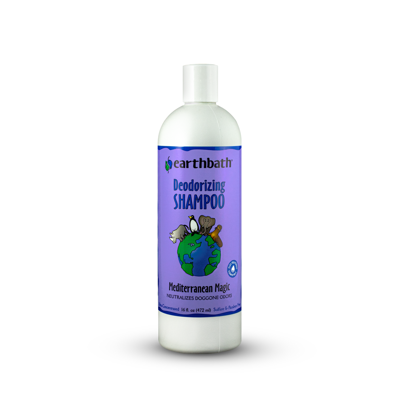 Earthbath Deodorizing Shampoo for Dogs, Mediterranean Magic 16oz