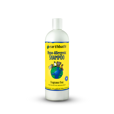 Earthbath Hypo-Allergenic Shampoo, Fragrance Free 16oz