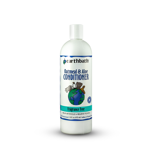 Earthbath Oatmeal & Aloe Conditioner Fragrance Free 16oz - Dog