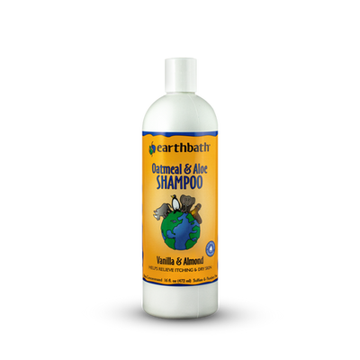 Earthbath Oatmeal & Aloe Shampoo Vanilla Almond 16oz - Dog