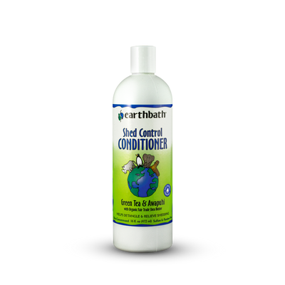 Earthbath Shed Control Conditioner, Green Tea & Awapuhi 16oz