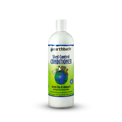 Earthbath Shed Control Conditioner Green Tea & Awapuhi 16oz - Dog