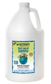 Earthbath SHED CONTROL Shampoo Green Tea Scent with Awapuhi 1 Gallon {L - 1x} 026019 - Dog