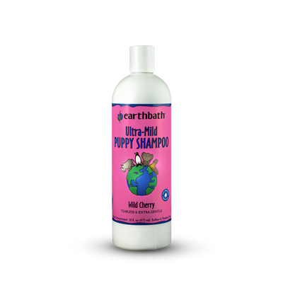 Earthbath Ultra - Mild Puppy Shampoo Wild Cherry 16oz - Dog