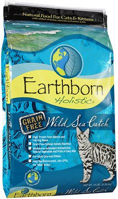 Earthborn C Gf Wld Sea Ctch 14 lb - Cat