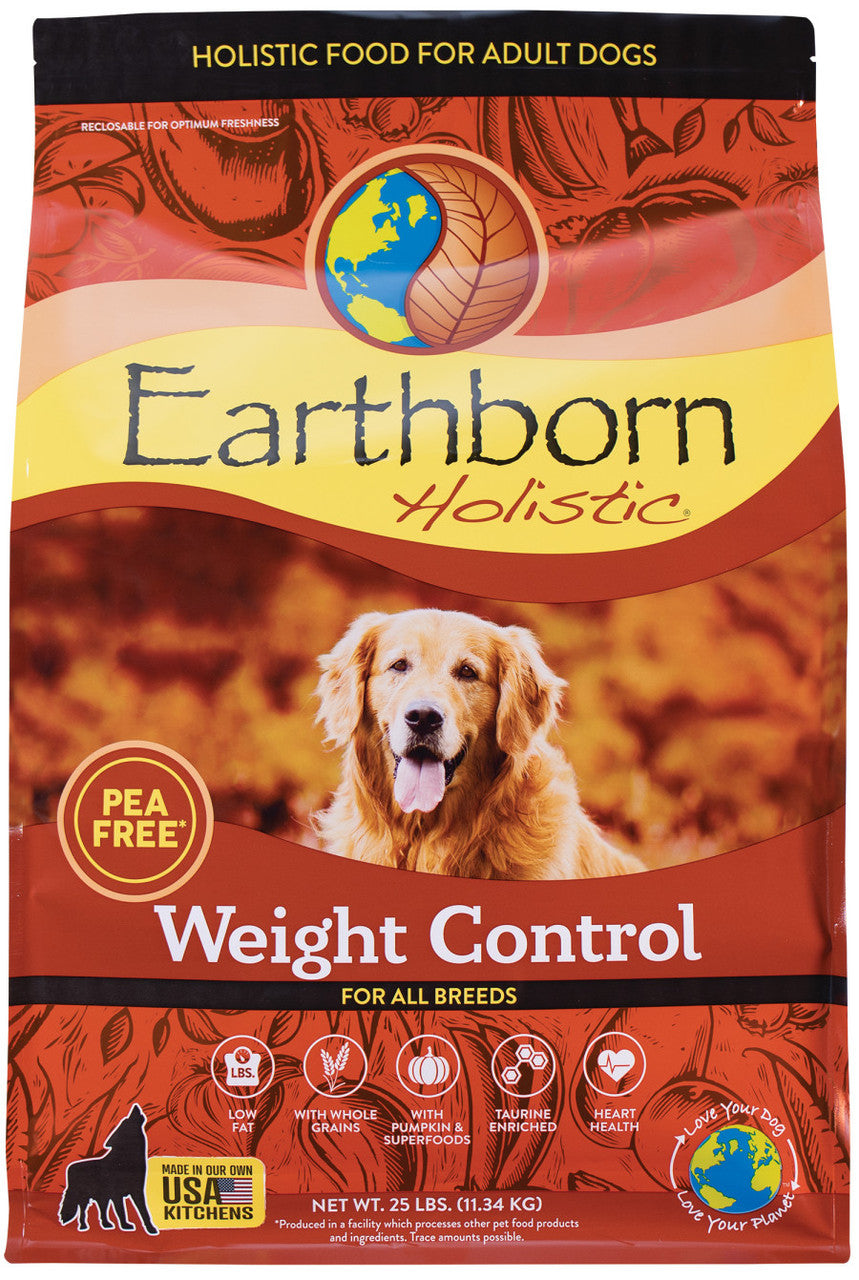 Earthborn Holistic Holistic Weight Control Dry Dog Food 25 lb 034846719352