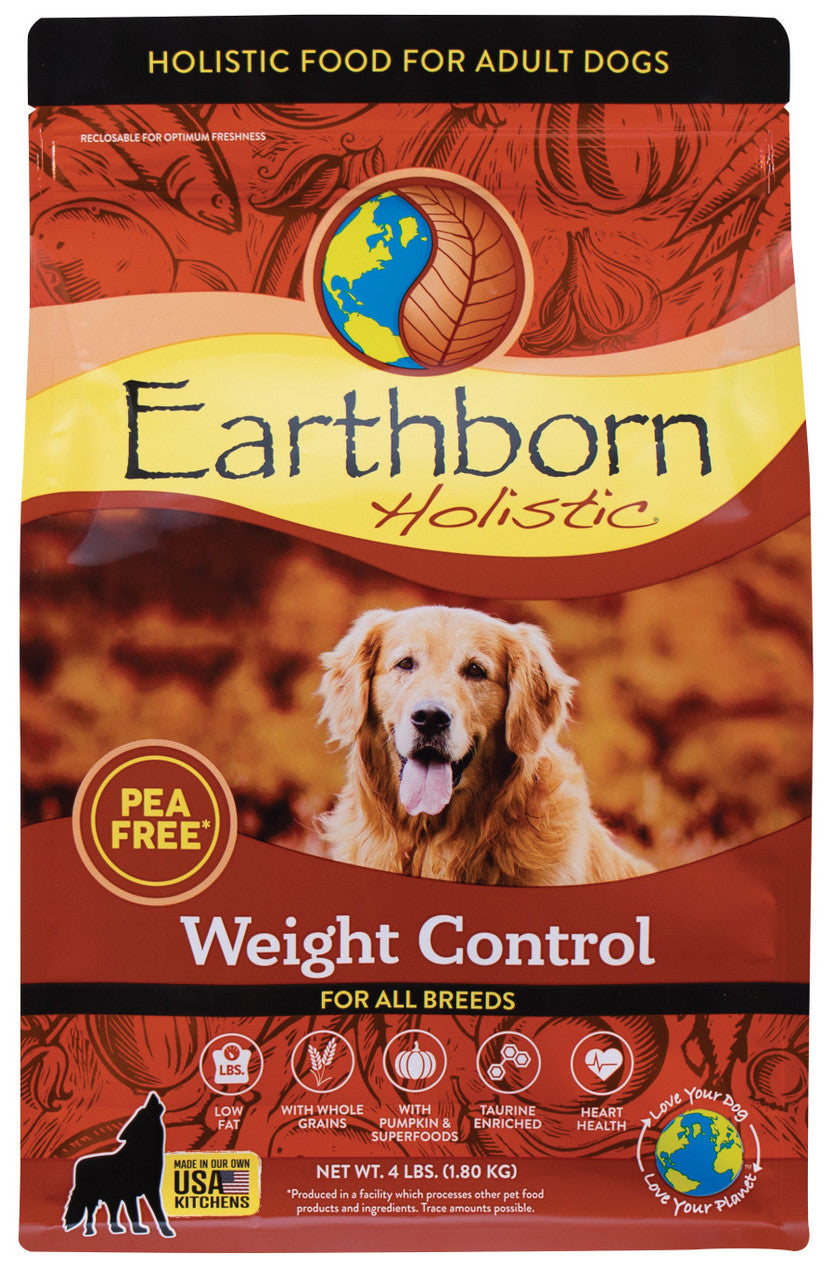 Earthborn Holistic Holistic Weight Control Dry Dog Food 4 lb 034846719338