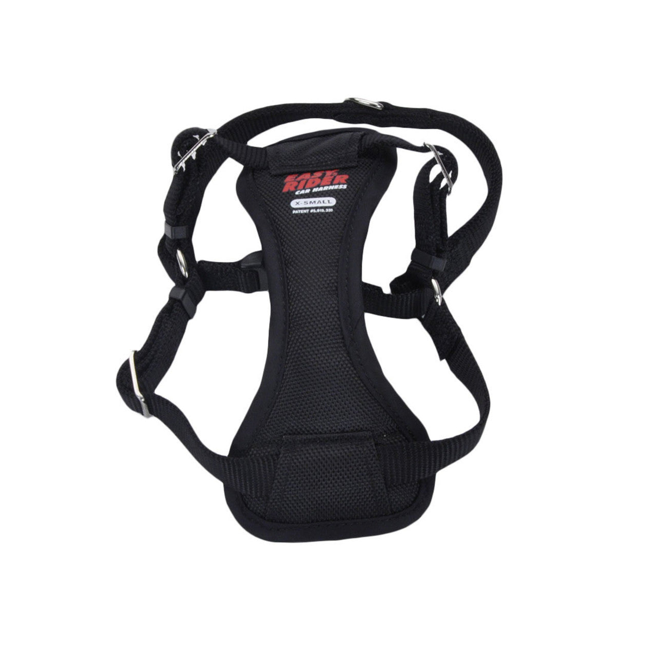 Easy Rider Adjustable Car Harness Black 12-18in XS