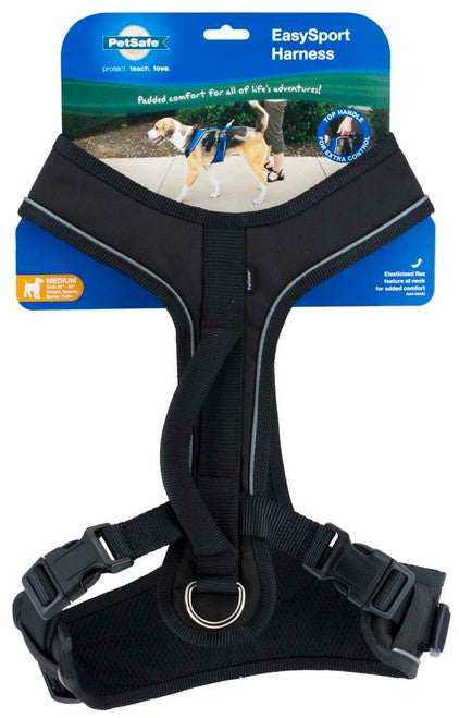 EasySport Comfortable Dog Harness Black MD