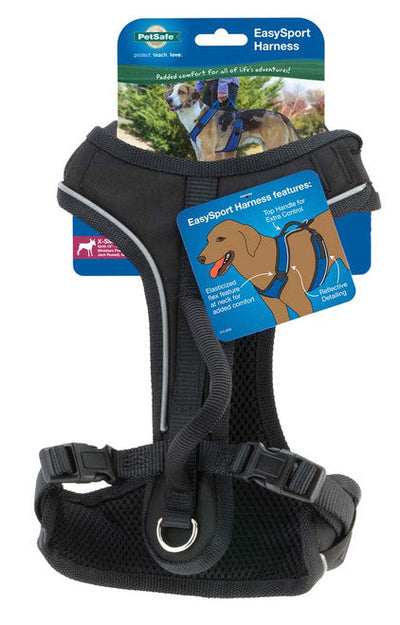 EasySport Comfortable Dog Harness Black XXS