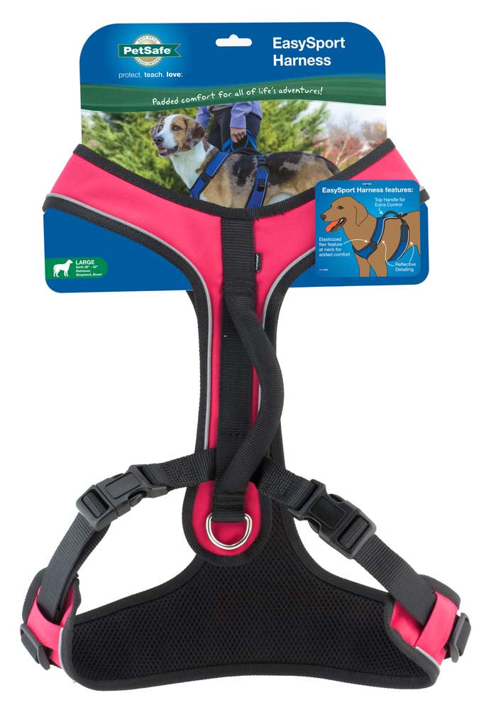 EasySport Comfortable Dog Harness Pink LG